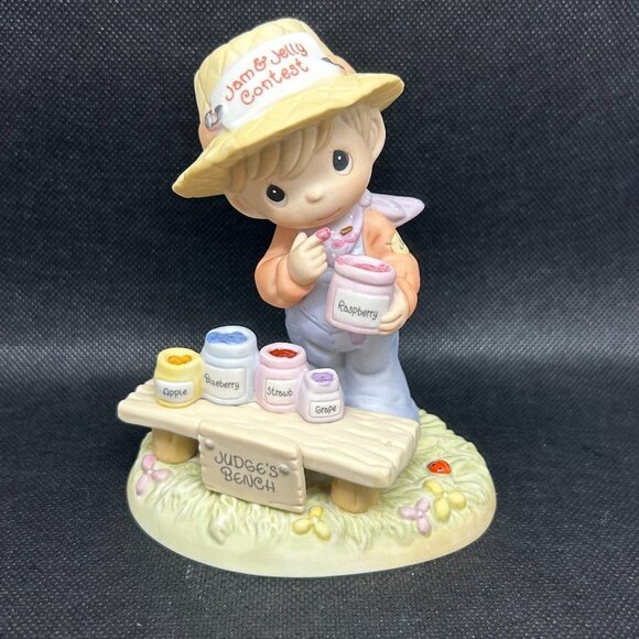 Precious Moments “Overalls, I Think You're Special" figurine - Picture 1 of 3